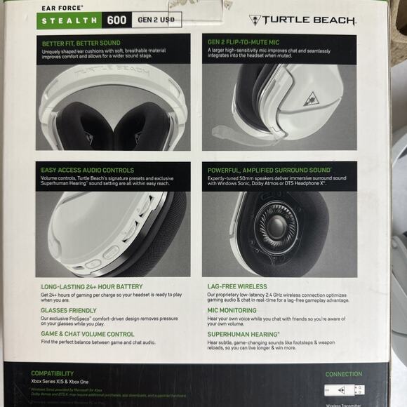 Turtle Beach Stealth 600 Gen 2 USB for Xbox Series X|S USB turns on Headset dont - Picture 6 of 8